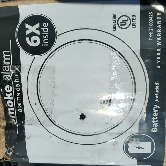 Lot 6 Kiddie Smoke Alarm Bundle 9v Batteries Included FRESH 2022! NIP New NIB - Picture 5 of 6